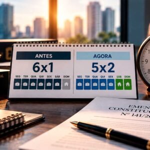 Fim da escala 6x1 e redução da jornada de trabalho no Brasil